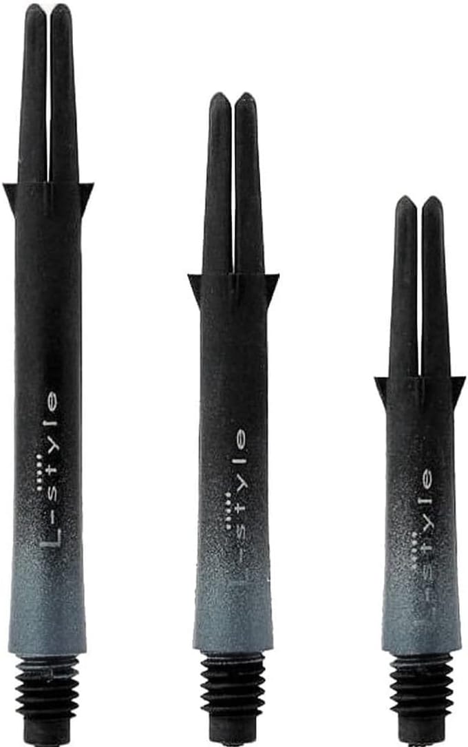 Sterke Carbon Dart Shafts met Flight Protectors - Zilver