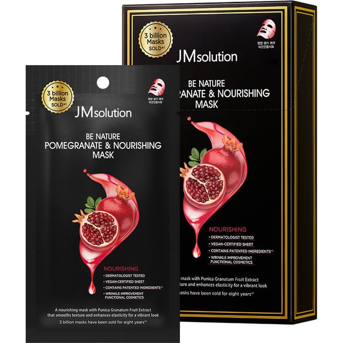 JMsolution - Be Nature Mask Set - 6 Types Pomegranate & Nourishing