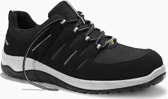 Elten Maddox Black-Grey Low S3 ESD 729461 - Zwart/Grijs - 40