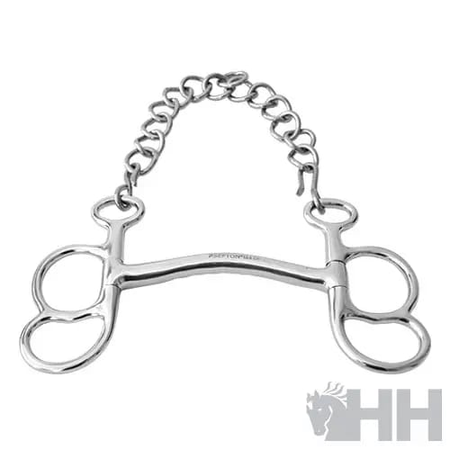 Bit met riemketting voor paard Sefton Arco