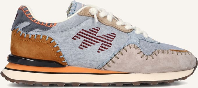 MRP Amsterdam Mrp06uphs Sneakers - Ponyhair - Dames - Blauw - Maat 38