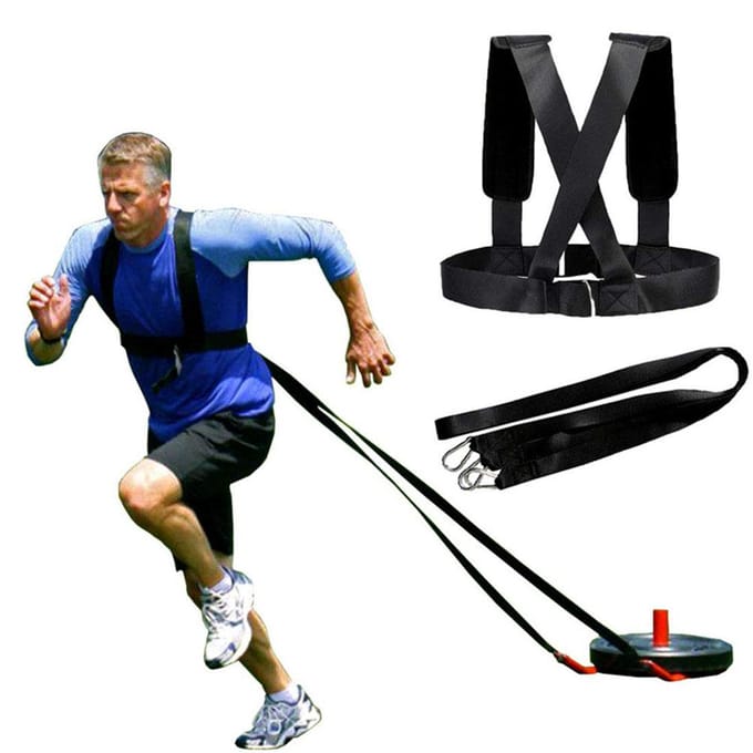 Weerstandstraining Apparatuur Schouderband Gewichtdragende Weerstandsband white
