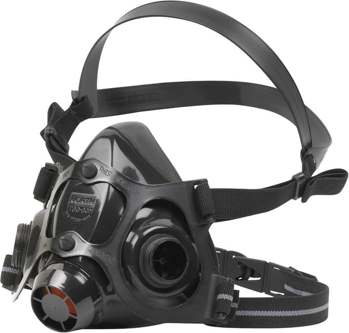 Silicone Half Mask Facepiece 7700 Series - Small Size