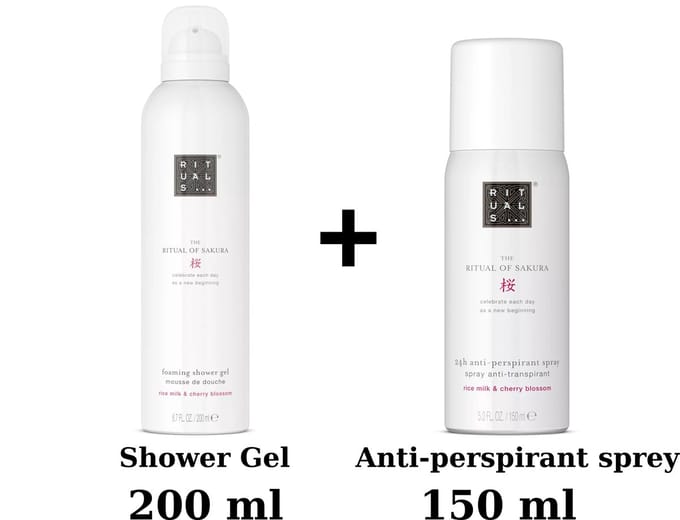 Rituals of Sakura - Duo Set Shower Gel 200 ml + Anti Perspirant Spray 150 ml