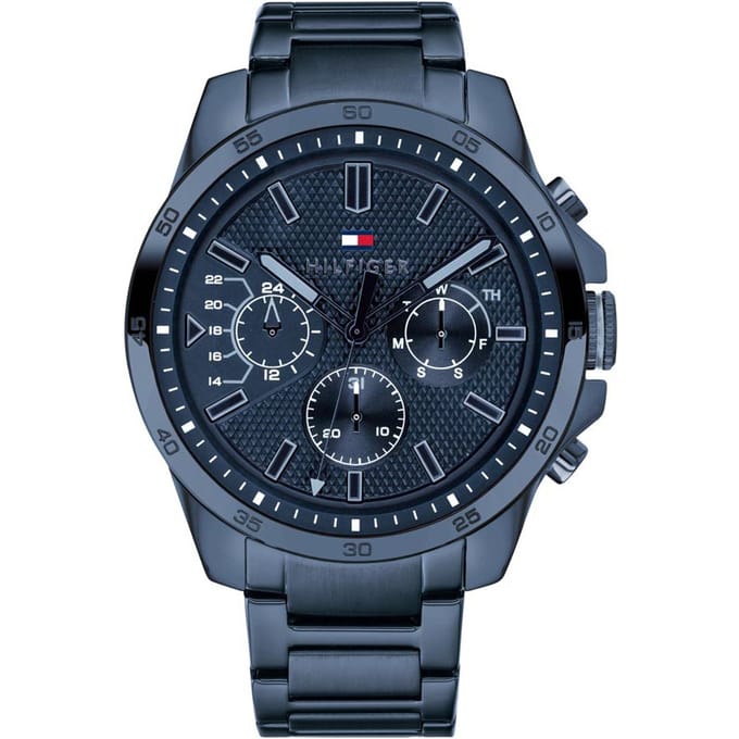 Tommy Hilfiger TH1791560 Heren Horloge  Ø 46 mm - Blauw