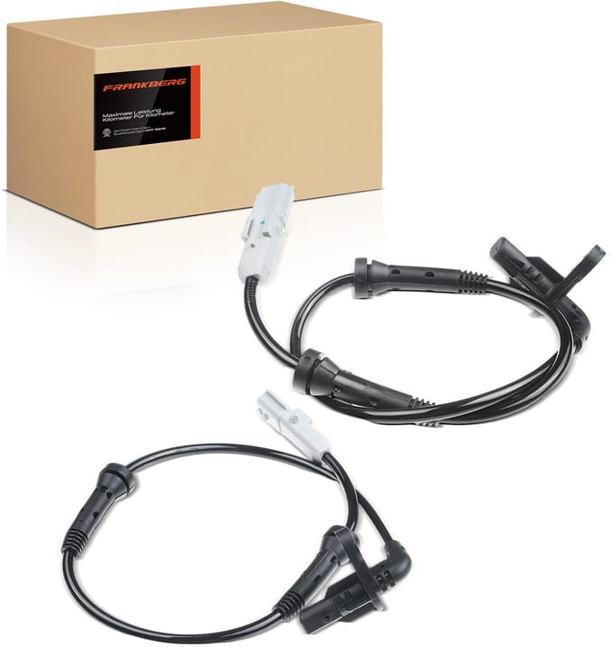 Frankberg 2x ABS Sensor Achteras voor Renault