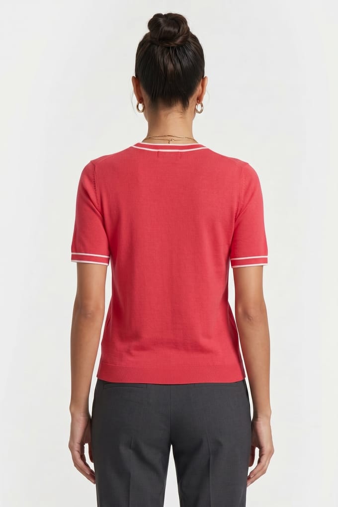 Brooks Brothers Silk Blend Cardigan Red Größe: XL | Pullover Outlet | Damen | Rot