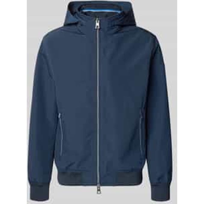 Regular Fit jas met capuchon