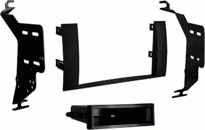 2-DIN radiopaneel met opbergvak Toyota Prius 01/2004-06/2009 (METRA)