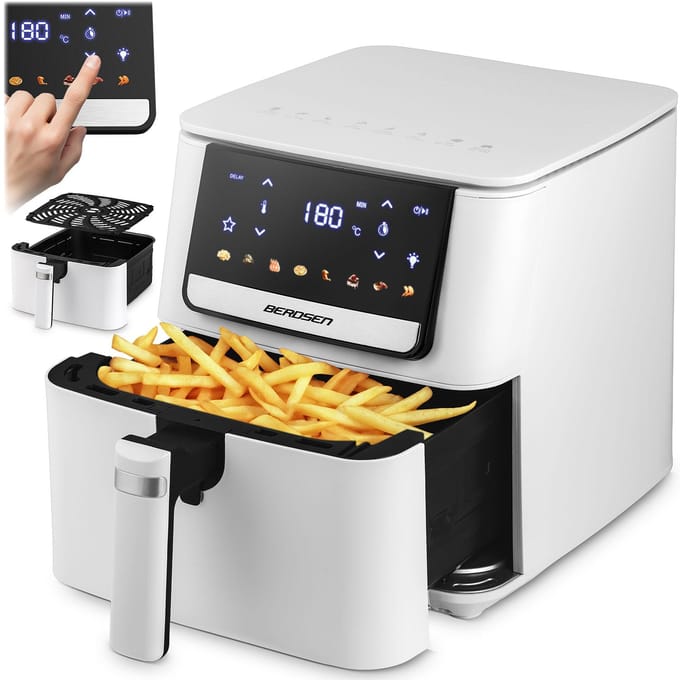 Berdsen BD-662 Serie - Airfryer - 1700W - 6,5L - Wit