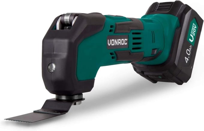 Accu Multitool Set 20V - Oscillatiegereedschap met Accu, Snellader en Accessoires