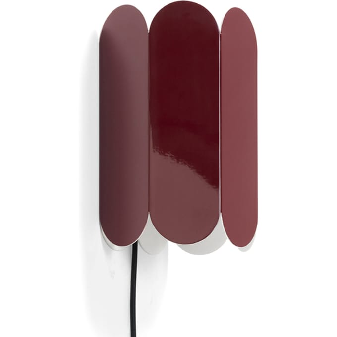 HAY Arcs Schakelaar Wandlamp Kastanjebruin