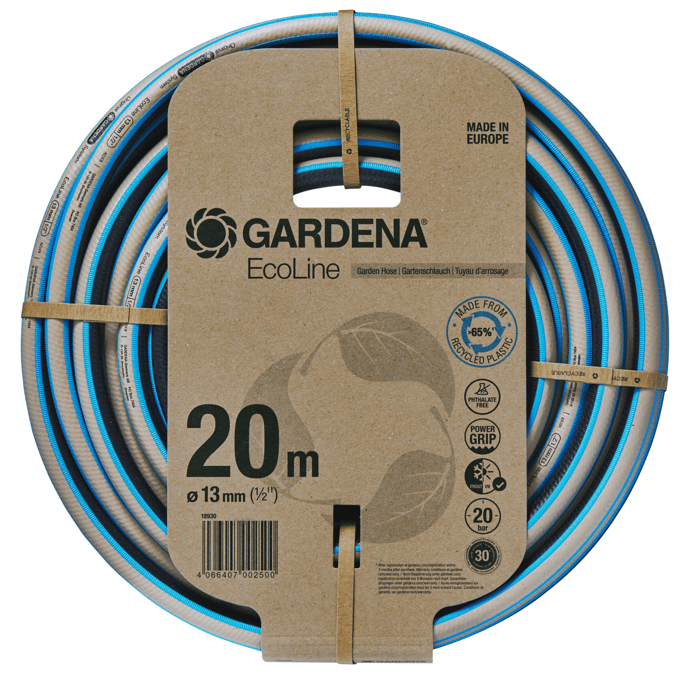 GARDENA Tuinslang Zwart 20 m 1/2 inch 1 stuk(s) - 18930-20
