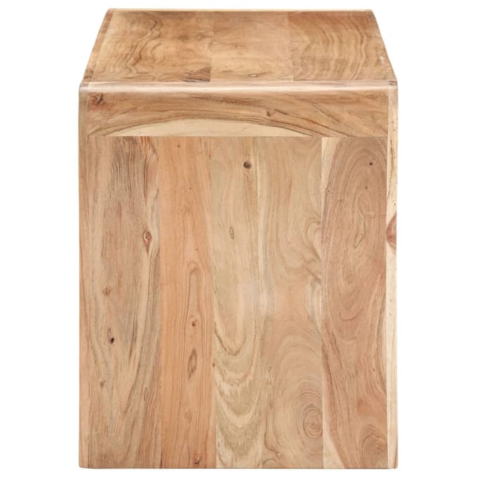 vidaXL - Bankje - 110x38x46 - cm - massief - acaciahout