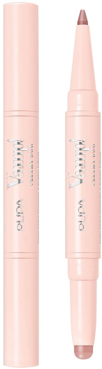 Pupa Vamp! Creamy Duo Lippenstift - Warm Rose - 1g