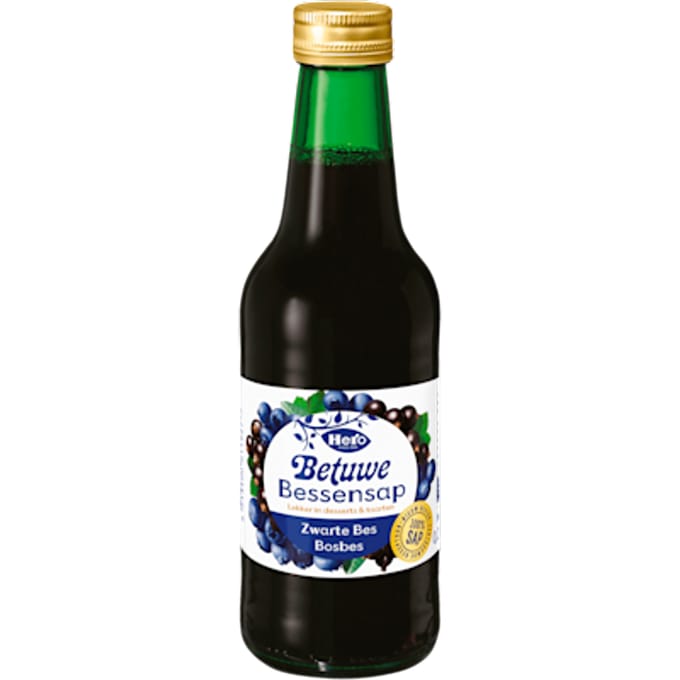 Betuwe Bessensap Zwart bes & Bosbes