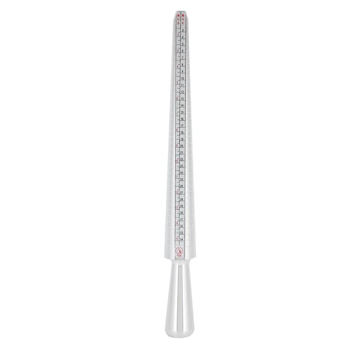 Ringmaat Doorn Vingermaat Meetstok Ringmaatstok Sieradengereedschap white