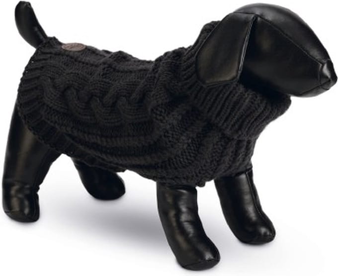 Designed by Lotte Haida - Hondentrui - Antraciet- Maat XL - 36 cm