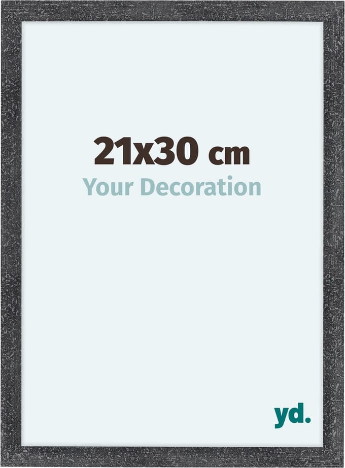Your Decoration - Fotolijst 21x30 cm - MDF - Grijs Geveegd - Como