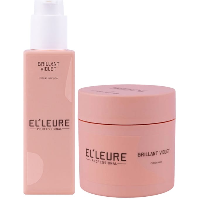 Elleure Brillant Violet Kleur Shampoo + Masker 250ml