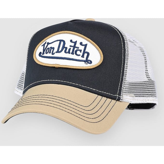 Von Dutch Staple Trucker Cap zwart