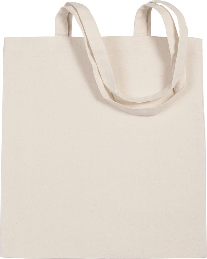 Kimood Shopper van canvaskatoen KI0250 - Natural - One size