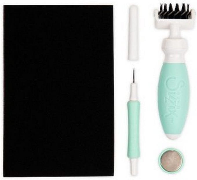Sizzix Making Tool Die Brush & Die Pick Accessory Kit Mint Julep