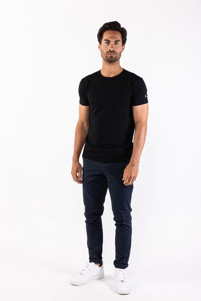 P&S Heren ondershirt-JAMES-black-L