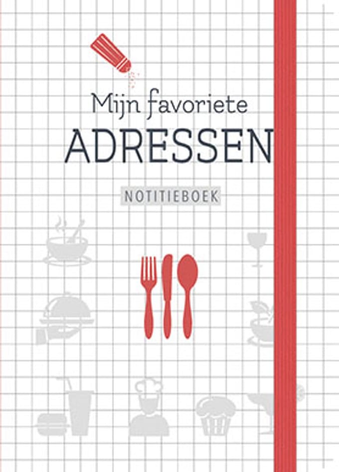 Mijn favoriete adressen notitieboek