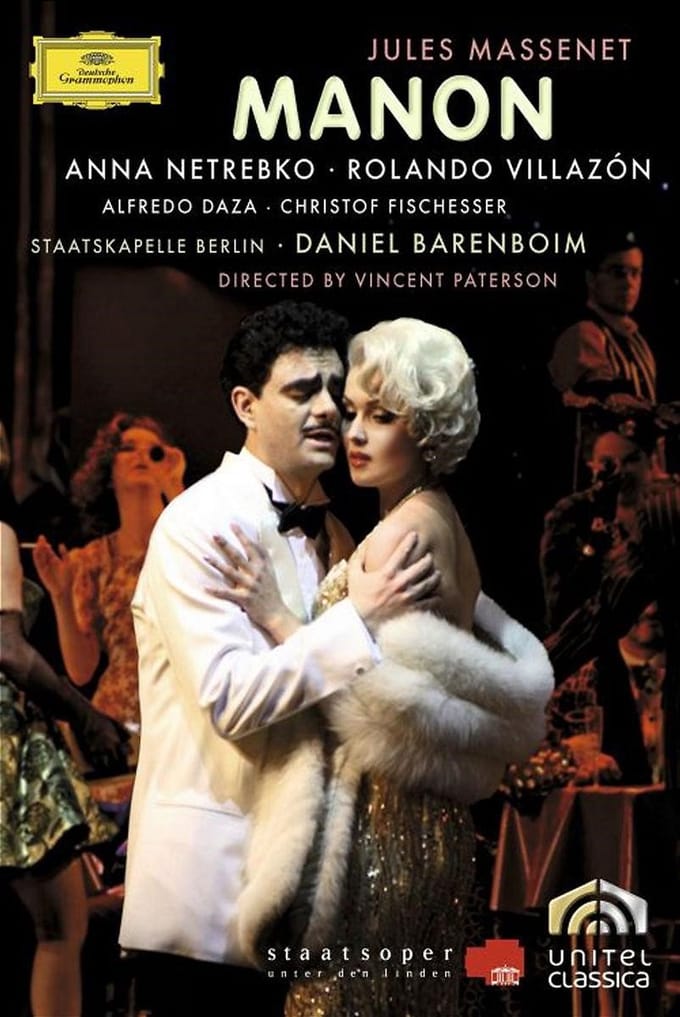 Anna Netrebko, Rolando Villazón, Alfredo Daza - Massenet: Manon (2 DVD)