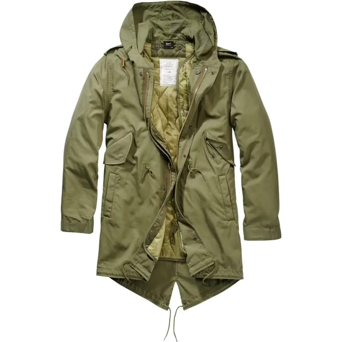 Brandit Parka - M51 Parka - S tot 5XL - voor Mannen - olijf