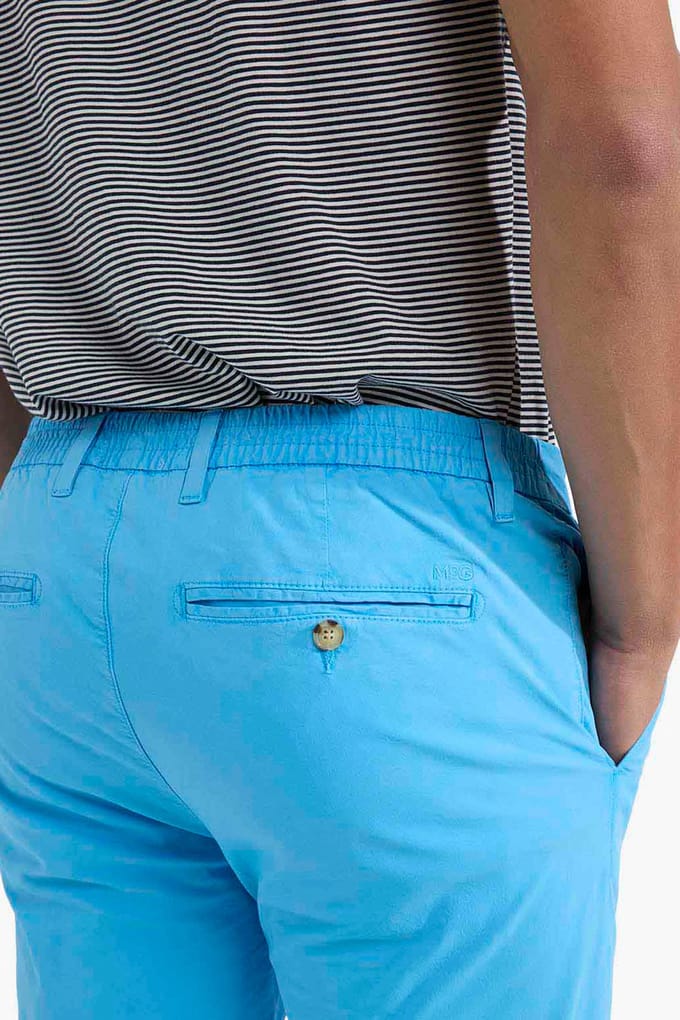 McGregor Mf Chino Summer Poplin Sea Blue Größe: 32 | Chinos Outlet | Herren | Blau