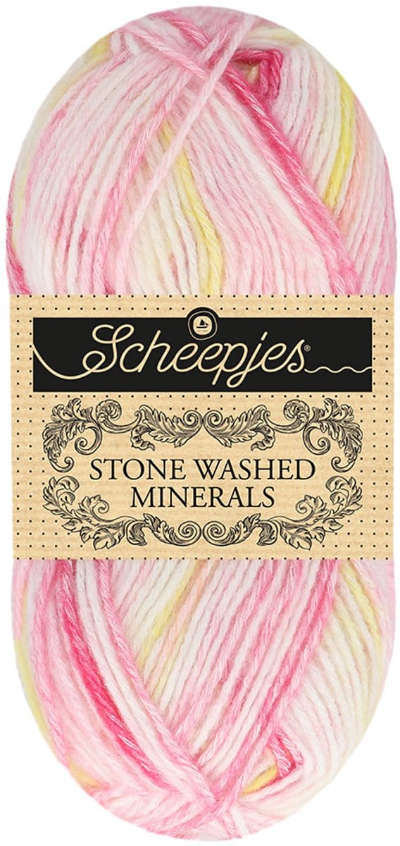 Scheepjes Stone Washed Minerals - 908 Rhodo Radiance