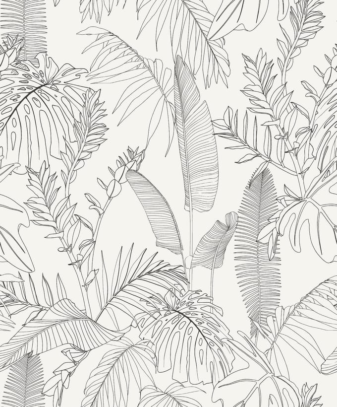 DUTCH - WALLCOVERINGS - HOLLANDSE - WANDBEKLEDING - Behang - Galapalos - Wit