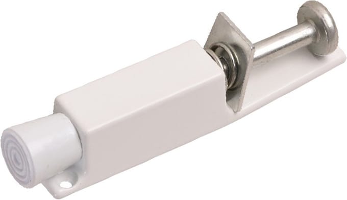 Wovar Deurvastzetter Voetstift Wit 165 x 30 mm | Per Stuk