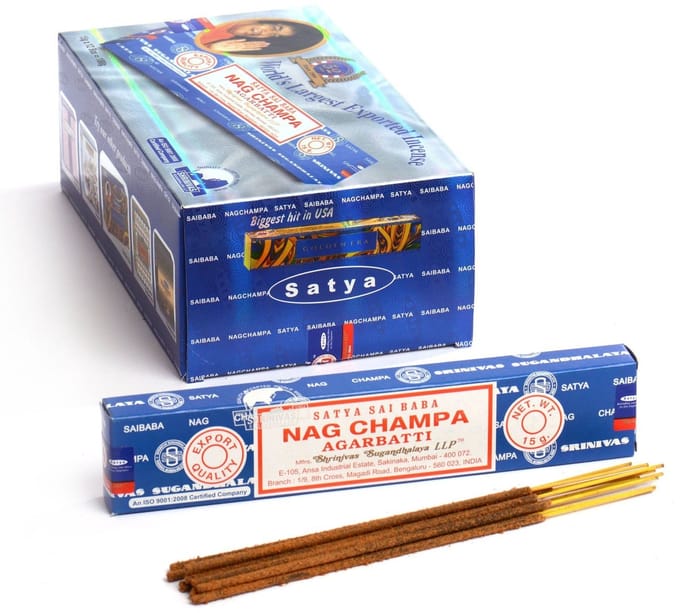 Satya nag champa wierook - 12x15 gram