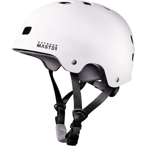 OutdoorMaster Skateboardhelm Oryx Wit M 51-58cm