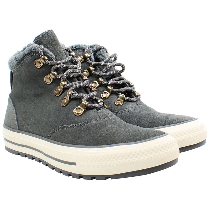 Converse Chuck Taylor All Star Dames Donkergrijs Laarzen