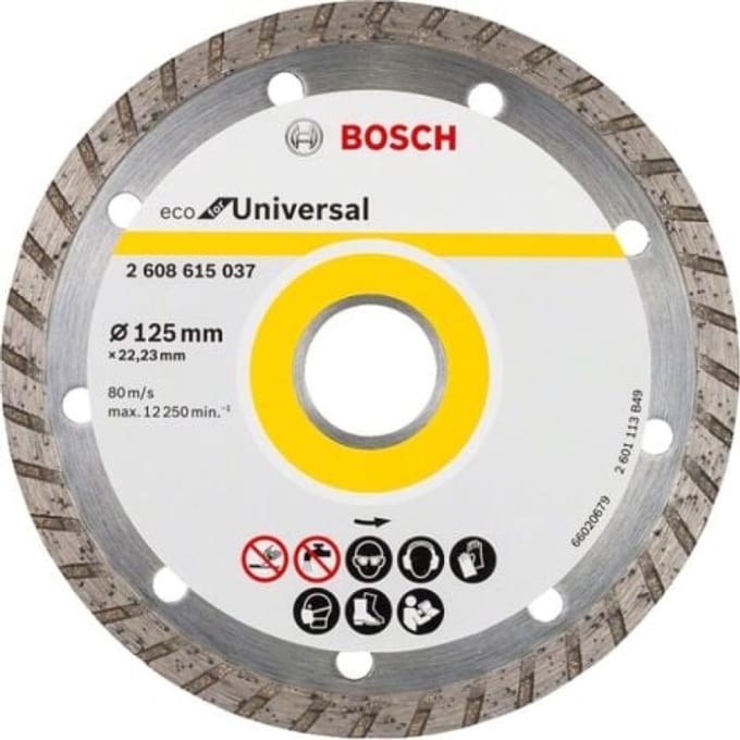 Bosch Pro accessories - Diamantschijf - ECO - Turbo - 125 mm