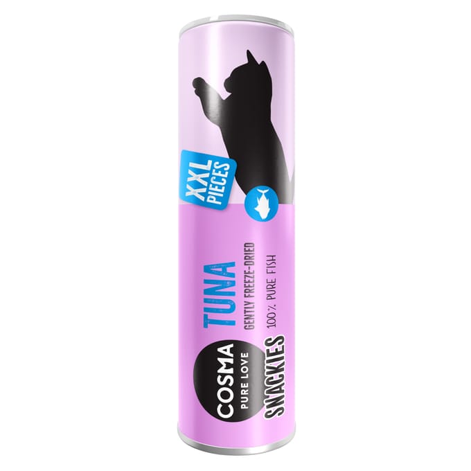 5x25g Snackies XXL Tonijn Cosma Kattensnacks
