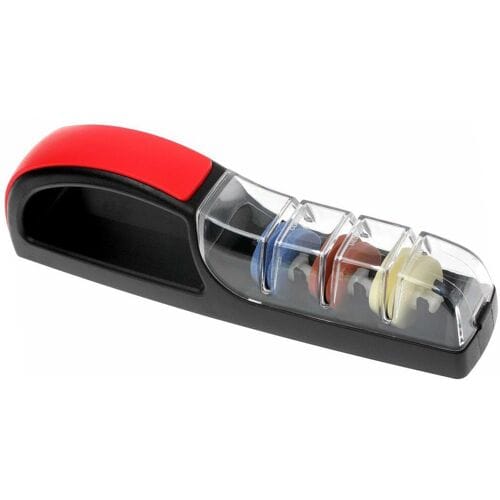 Global MinoSharp Messenslijper 0550BR - 23 cm - Rood/Zwart
