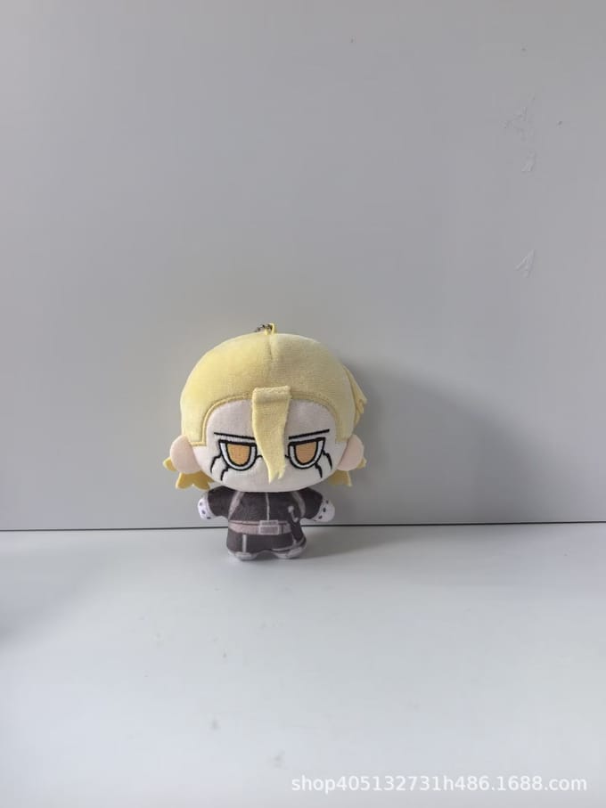 Op Voorraad 10cm Dr.stone Snyder Pluche Pop Schattig Anime Merchandise Speelgoed Verjaardag Kerstcadeau 12cm