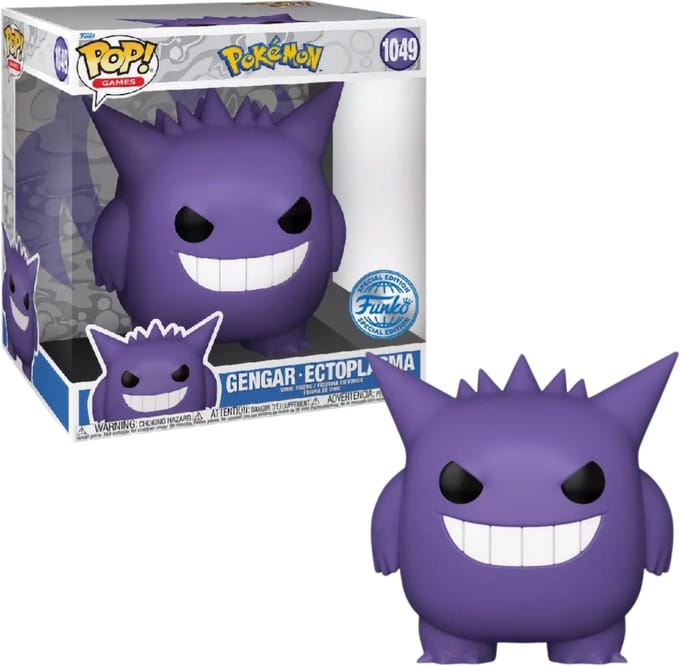 Funko Pop! Pokémon - Gengar (10 Inch) #1049 Special Edition