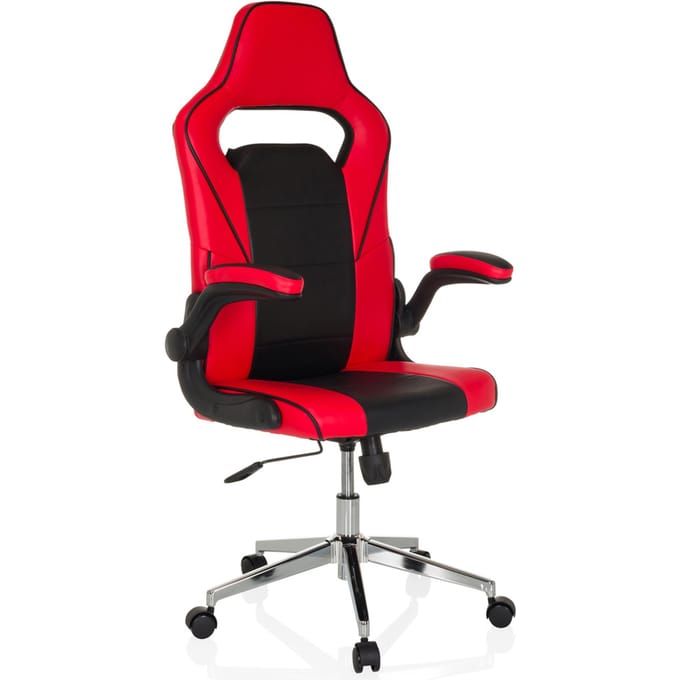 Gaming stoel / bureaustoel GAME SPORT PRO kunstleer zwart/rood mybuero