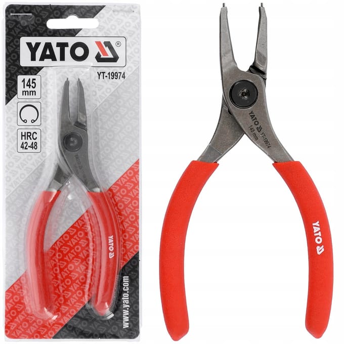 Yato Seegerborgtang Binnen Recht 145mm
