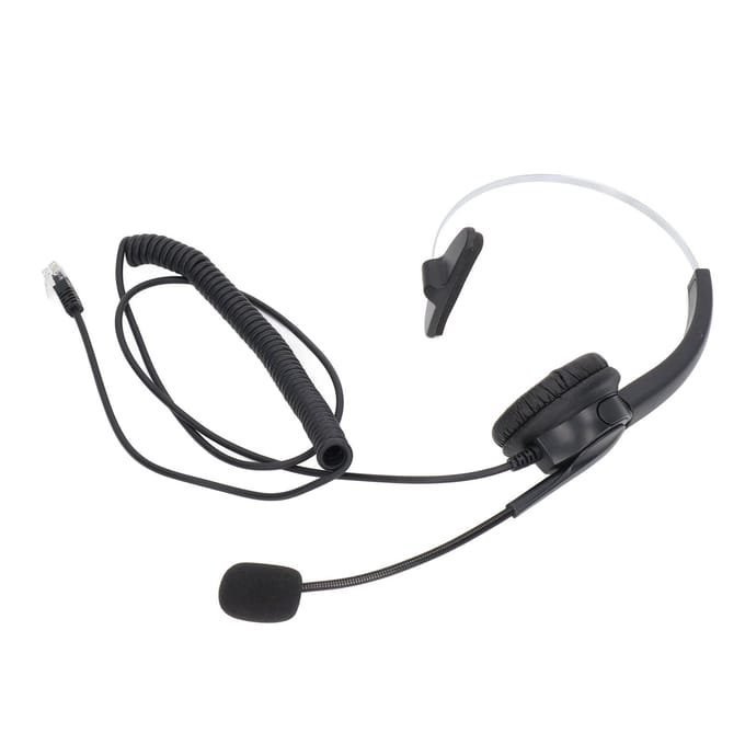 RJ9 Headset Ruisonderdrukking Ergonomisch Verstelbaar Volumeregeling Computerheadset voor Online Lessen