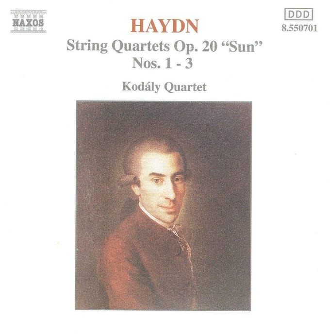 Kodály Quartet - Haydn: String Quartets Op. 20, Nos. 1-3 (CD)