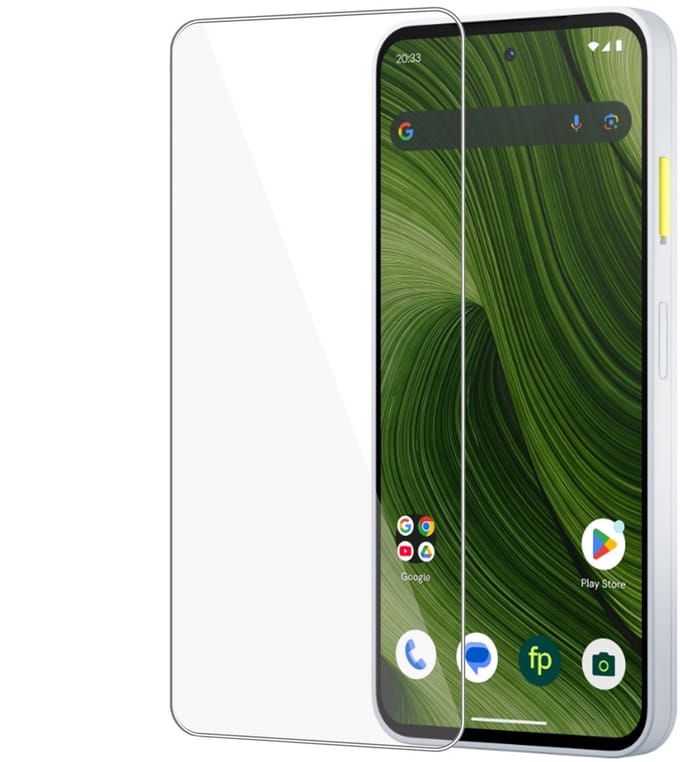 ChiGuard Screenprotector Geschikt voor Fairphone 6 Screenprotector - Beschermglas - Curved - GuardCover