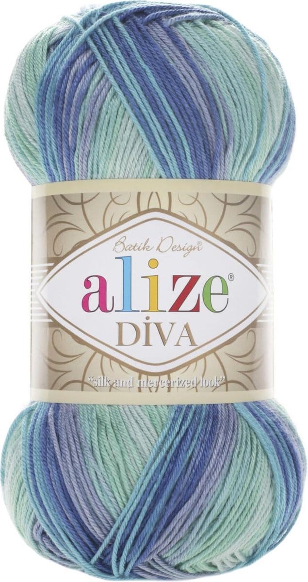 Alize Diva Batik 1767 Pakket 5 bollen