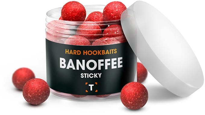 Sticky Banoffee Hard Hookbaits - 20MM - 15, 20 en 24MM - Aas - Karpervissen - Partikels - Karper Aas - Karper Vissen - Karper Voer - Karper